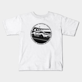 TOYOTA GT86 Black 'N White 4 Kids T-Shirt